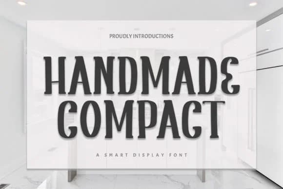 Handmade Compact by YanStudio — Slab Serif Font