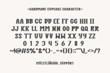 Handmade Cupcake by CraftedType Studio — Slab Serif Font — thumbnail 3