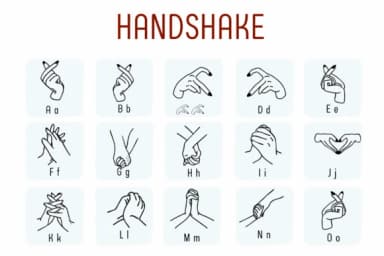 Handshake by Chada Art — Dingbats Font — thumbnail 2