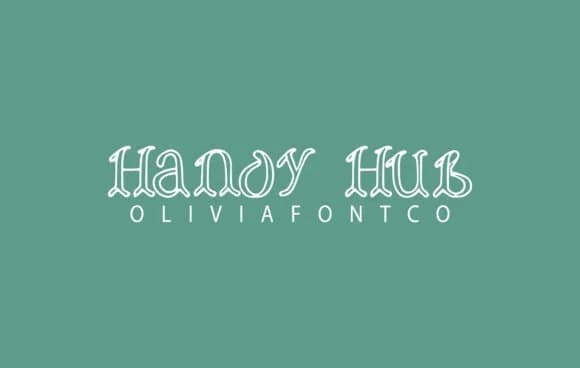 Handy Hub by OliviaFontCo — Slab Serif Font