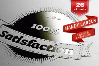 Handy Labels by Juraj Chrastina — Dingbats Font — thumbnail 3