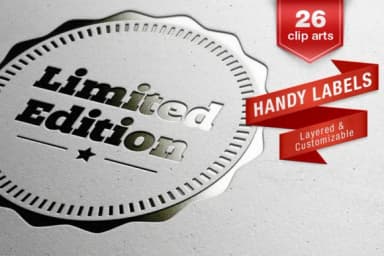 Handy Labels by Juraj Chrastina — Dingbats Font — thumbnail 4