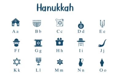 Hanukkah by Nongyao — Dingbats Font — thumbnail 2