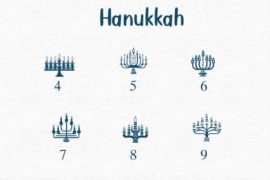 Hanukkah by Nongyao — Dingbats Font — thumbnail 4