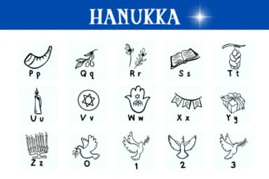 Hanukkah by Bee Piyanuch — Dingbats Font — thumbnail 3