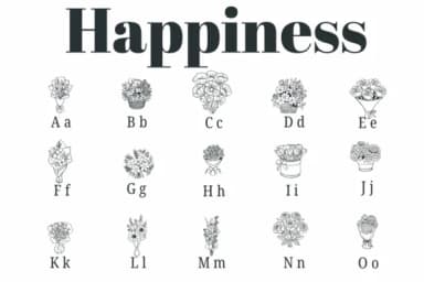 Happiness by Suphitchaya — Dingbats Font — thumbnail 2