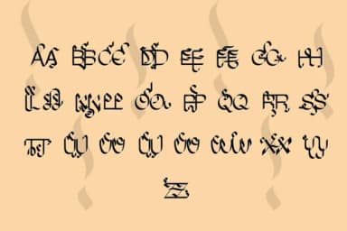 Happy Anniversary by arnon.021993 — Slab Serif Font — thumbnail 7