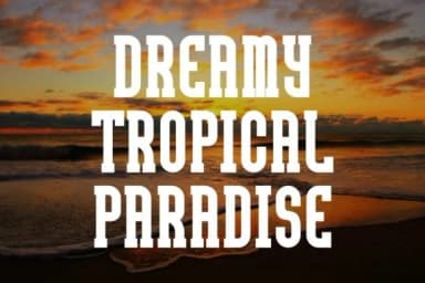 Happy Beach by Pian45 — Slab Serif Font — thumbnail 2