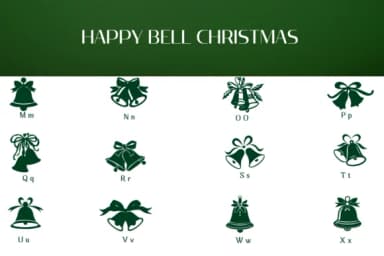 Happy Bell Christmas by Heartcraft Atelier — Dingbats Font — thumbnail 3