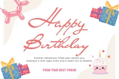 Happy Birthday by PraewDesigns — Dingbats Font — thumbnail 4