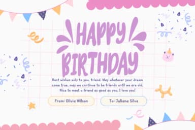 Happy Birthday by PraewDesigns — Dingbats Font — thumbnail 7