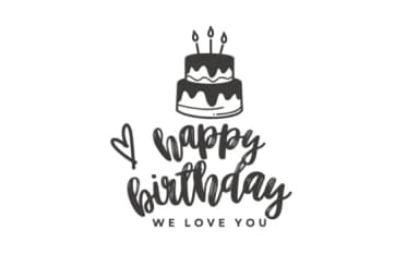 Happy Birthday by Nun Sukhwan — Dingbats Font — thumbnail 4