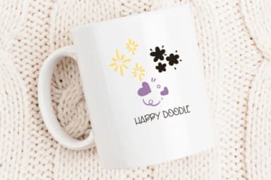 Happy Doodle by Sirinart — Dingbats Font — thumbnail 7