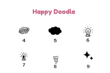 Happy Doodle by Nun Sukhwan — Dingbats Font — thumbnail 7