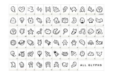 Happy Dreams by YandiDesigns — Dingbats Font — thumbnail 2