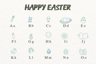 Happy Easter by Nongyao — Dingbats Font — thumbnail 2