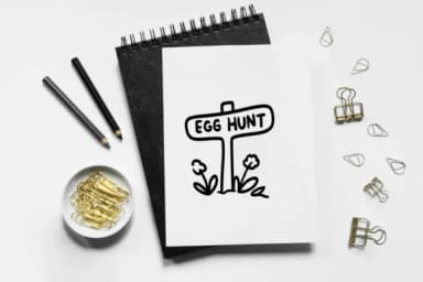 Happy Easter Doodle by CHANOK — Dingbats Font — thumbnail 5