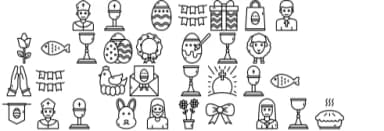 Happy Easter Icons by Stella Sky — Dingbats Font — thumbnail 5