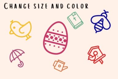 Happy Easter Icons by Stella Sky — Dingbats Font — thumbnail 3