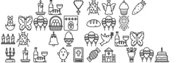 Happy Easter Icons by Stella Sky — Dingbats Font — thumbnail 5