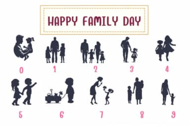 Happy Family Day by PraewDesigns — Dingbats Font — thumbnail 4