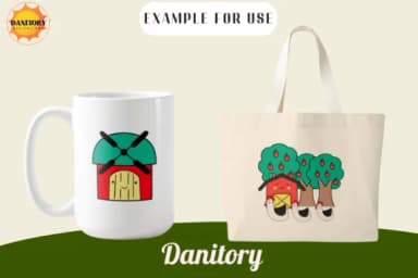 Happy Family Farm by danita.kukkai — Dingbats Font — thumbnail 6