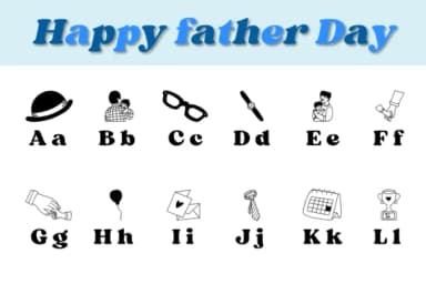 Happy Father Day by Chonada — Dingbats Font — thumbnail 2
