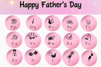 Happy Fathers Day by Nongyao — Dingbats Font — thumbnail 3