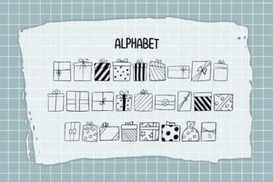 Happy Gifts by DREAMs Soul G. — Dingbats Font — thumbnail 2