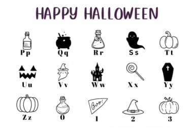 Happy Halloween by CHANOK — Dingbats Font — thumbnail 3