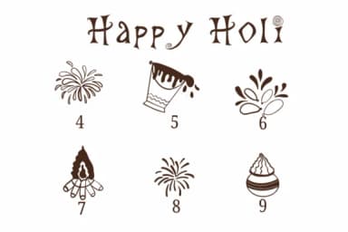 Happy Holi by Suphitchaya — Dingbats Font — thumbnail 4