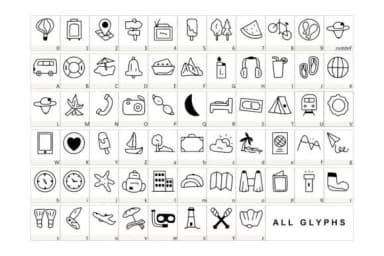 Happy Holidays by YandiDesigns — Dingbats Font — thumbnail 2