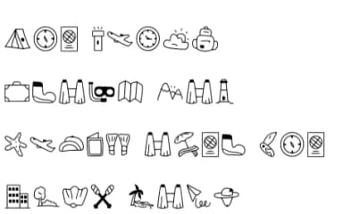 Happy Holidays by YandiDesigns — Dingbats Font — thumbnail 6