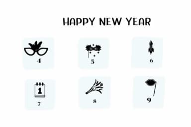 Happy New Year by Ketsarin — Dingbats Font — thumbnail 4