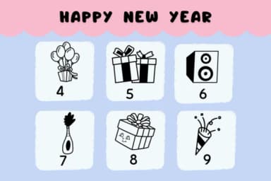 Happy New Year by Natchuta — Dingbats Font — thumbnail 4