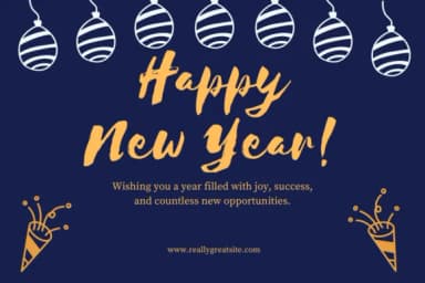 Happy New Year by Natchuta — Dingbats Font — thumbnail 6