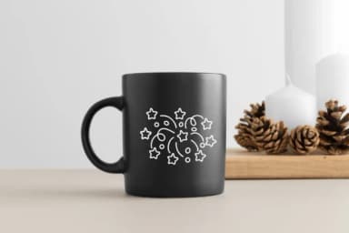 Happy New Year Fireworks by Natchuta — Dingbats Font — thumbnail 5