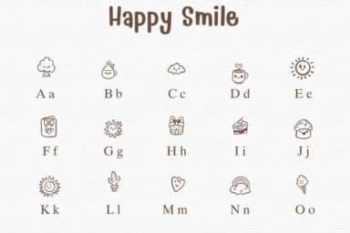 Happy Smile by Sontaya — Dingbats Font — thumbnail 2