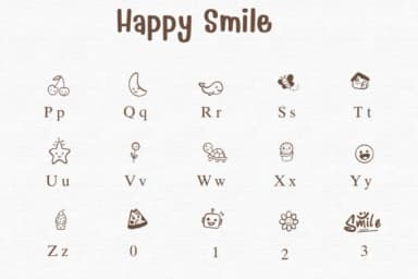 Happy Smile by Sontaya — Dingbats Font — thumbnail 3