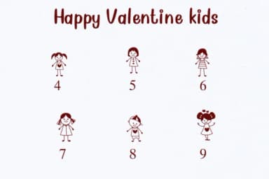 Happy Valentine Kids by Nongyao — Dingbats Font — thumbnail 4