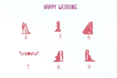 Happy Wedding by Nongyao — Dingbats Font — thumbnail 4