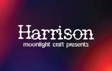 Harrison by moonlight craft — Slab Serif Font — thumbnail 1