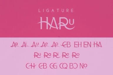 Haru by Trotoart Design — Slab Serif Font — thumbnail 4
