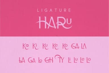 Haru by Trotoart Design — Slab Serif Font — thumbnail 6