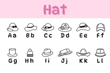 Hat by Chonada — Dingbats Font — thumbnail 2