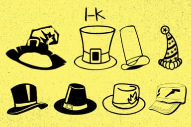 Hats by Minimalistartstudio — Dingbats Font — thumbnail 3