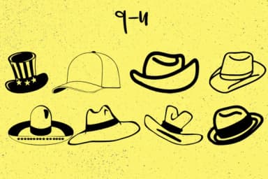 Hats by Minimalistartstudio — Dingbats Font — thumbnail 8
