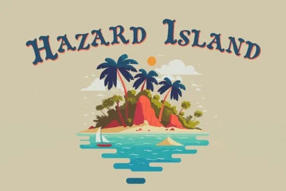 Hazard Island by HG Designs — Slab Serif Font