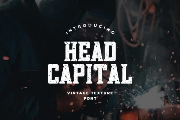 Head Capital by uicreativenet — Slab Serif Font