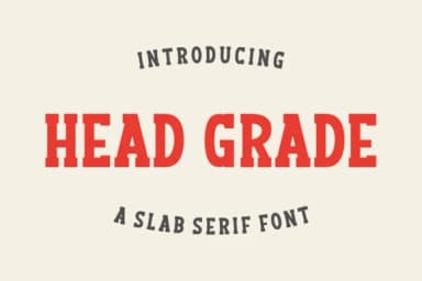 Head Grade by Arnika Studio — Slab Serif Font — thumbnail 1